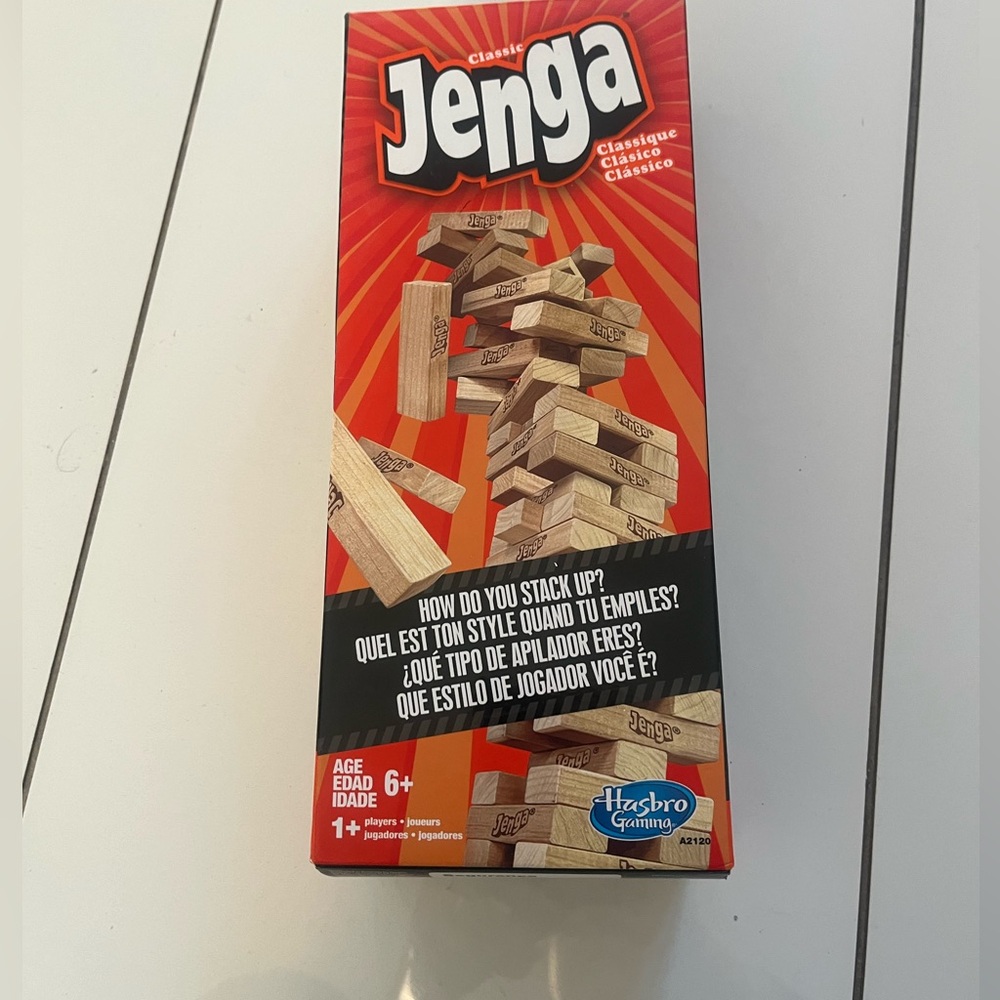 Jenge used 1 or 2 times only